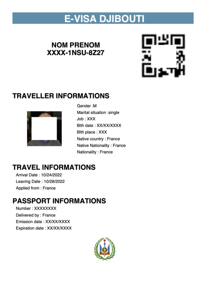 Dschibuti e-Visa - offizielles elektronisches Visum