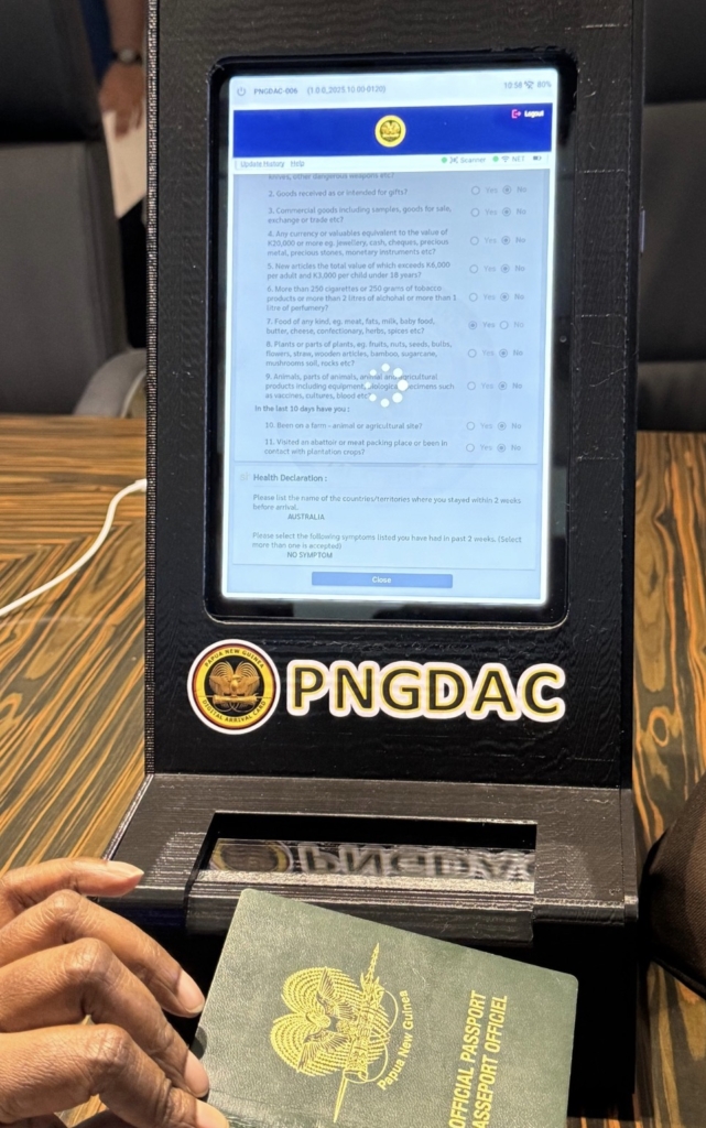 Papua-Neuguinea Digital Arrival Card (DAC) Formular — online vor der Ankunft auszufüllen
