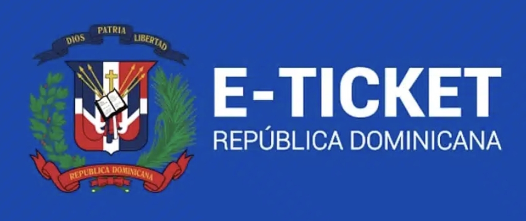 Interface of the Dominican Republic E-Ticket form