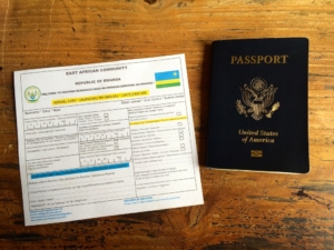 Documentos para el East Africa Visa Ruanda – pasaporte y formulario de solicitud