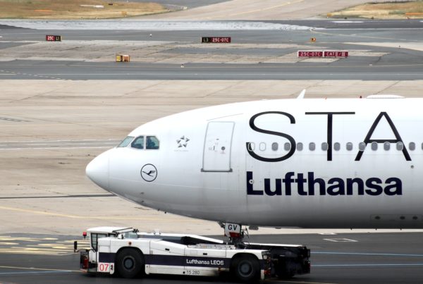 Avion de la Lufthansa